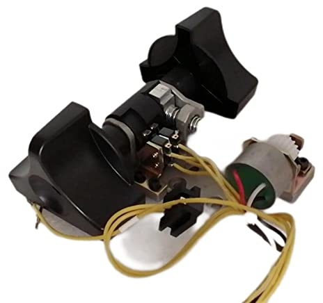 JWDWAN 4300500004 0-5V Elektronischer Drosselklappensteuerung Gaspedal Commander Sprint Booster Golfwagen Potentiometer für Heli LIDA 5300500002 Pinnenkopf Betätigungshebel Montage
