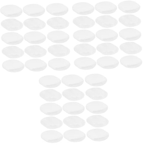 EXCEART 3 Sets Ohrclip-matte Rutschfest Oval Ohrclip-pad Für Ohrringe 40 Stück X 3