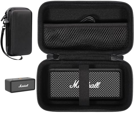 GETGEAR Tragbare Lautsprecher-Organisationstasche für Marshall Emberton Bluetooth-Lautsprecher
