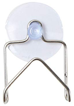 UsmAsk Rejilla de Drenaje con Ventosa portátil de Acero Inoxidable, Estante de Tela, escurridor de Platos, Soporte de Esponja, Estante para Fregadero, Accesorios de Cocina
