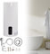 MEELRYD Caldera eléctrica de 60 L, 220 V, calentador de agua caliente, montaje en pared, con 60 L de memoria y 25-75 °C, temperatura ajustable con grifo de ducha, color blanco