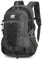 Outplea 25L Wanderrucksack Wasserdichter Herren Damen, Bequem Trekkingrucksack Klein, Outdoor Rucksäcke Tagesrucksäcke für Reisen Bergsteigen Camping, Schwarz
