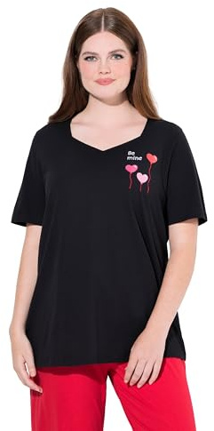 Ulla Popken Damen Pyjama