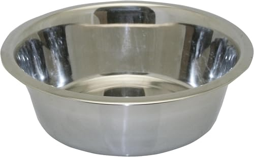 Pet Platter Stainless Steel Pet Bowl, 13.5 cm/5.5-Inch (Pack of 6)