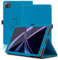 Custodia per Acer Iconia Tab A10 (A10-21-A0T7) 10.1 Pollici, Cover Tablet Acer Iconia Tab A10-21-A43P, Copertura Protettiva Pieghevole con Supporto per Matita e Cinturino da Polso. (Azzurro)