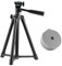 Gen 3 Tripod Stand, Rectangular Mini Dish Satellite Stand with Pipe Adapter, 11.81 to 19.68in Adjustable Height, Satellite Accessories