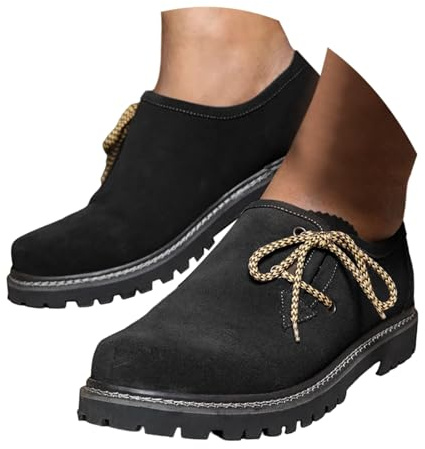 Herren Haferlschuhe Tailor I Größe 38-43 I Trachtenschuhe aus hochwertigem Leder I Optimale Passform & traditionelles Design I Ideal für Trachten & Festlichkeiten