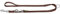 HUNTER Verstellbare Hundeführleine EXTRA LONG, Farbe: braun, 4-fach verstellbar, extra lang, robustes Nylon, pflegeleicht, Größe: 15/300