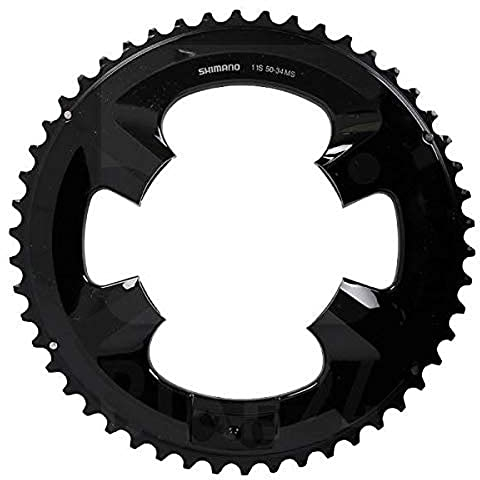 SHIMANO Plato 50D RS510 (50/34) 11V Ciclismo, Adultos Unisex, Multicolor(Multicolor)