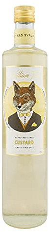 William Fox Premium Custard Syrup 75cl