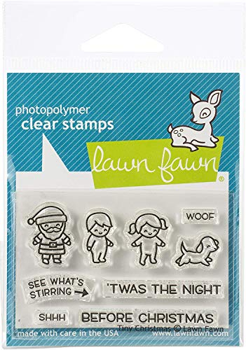 Lawn Fawn, Clear Stamp, Tiny Christmas