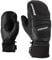 Ziener Erwachsene Ski-fäustling/Wintersport, Wasserdicht, Atmungsaktiv, Gore-tex, Primaloft, Leder, Rennlauf GUARDI GTX + Gore Plus warm PR Mitten, Black, 6,5, 801062