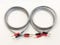 QED Reference XT40i Speaker Cable 4 Metre Pair, Two Cables Terminated With Gold Plated 4mm Banana Plugs On All Ends 8 Plugs In Total