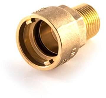 SALVUS 1/2 Straight Bayonet Socket Natural Gas/LPG - for Cooker Hose