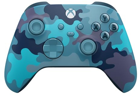 Microsoft Wireless Controller - Mineral Camo for Xbox Series X, Xbox Series S, and Xbox One