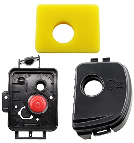REEMO - Set di filtri dell'aria per motore Briggs & Stratton 300E, 450E, 500E, 550E, 575EX, 08P500, 09P600, 09P700 # 595663 595660 799579