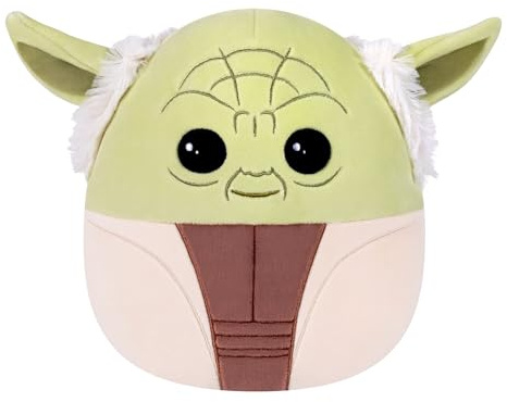 Squishmallows SQDI01956 - Star Wars Yoda 20 cm, offizielles Jazwares Plüsch, superweiches Kuscheltier