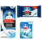 Toilet Duck Fresh Brush and Refill (12 Flushable Cleaning Pads) and Duck Active Clean Rim Block