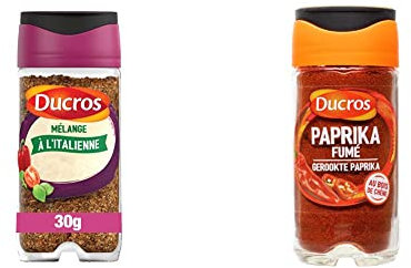 Mélange Italien Ducros 30g & Paprika fumé 40 g