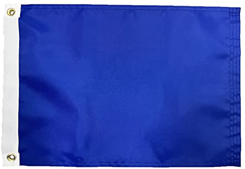 FLAGPARK Drapeau jaune uni 30,5 x 45,7 cm, drapeau jaune pour extérieur, drapeaux jaunes très résistants, avec œillets en laiton