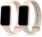 Pheant Correa Compatible con Amazfit Band 7 Pulsera Deportiva de Repuesto de Silicona Suave para Mujer Hombre, Rosa Beige