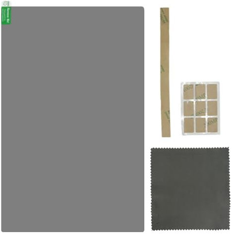 Kratzfester, abnehmbarer Sicherheitsschutz – Anti-Reflex-Folie für Laptop-Sichtschutz, Anti-Peep-Filter-Displayschutzfolie mit Installationsanleitung (evtl. nicht in deutscher Sprache),
