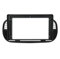 mascherina per plancia cruscotto automobile Fascia autoradio/adatta for Fiat 500 2007-2015 Kit telaio pannello cruscotto stereo audio Supporto console centrale Mascherina mascherina Autoradio Mascheri