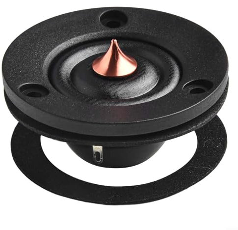 UTTASU 30 for Watts 8ohm Silk Dome Speaker Tweeter 2 Inch Silk Dome Tweeter 4/6 Ohm Speaker Driver for Home Theater Audio System Car Stereo Upgrade DIY Projects 1.7kHz-20kHz Range(6 Ohm)