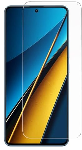 Todotumovil 50X Protector Pantalla para Xiaomi Poco X6 5G | Cristal templado movil | Antiarañazos | Antihuellas | Dureza 9H | Ultra fino | Ultra Transparente | Ultra Resistente
