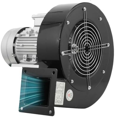 CDZHLTG Ventilateur Radial, Extracteurs d'air Industriel,860m³/h, 76dB, 550W Moteur Puissant, Souffleur de Pression Radial, Ventilateurs Centrifuge, Extracteur d'Air pour Atelier/Cuisine/Bureau
