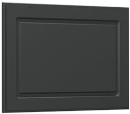 Vicco Küchenfront R-Line, Anthrazit Landhaus, 59.6 x 36 cm | Möbelfront für den flachen Hängeschrank, passend für R-Line Küchenschränke zur einfachen Montage