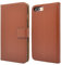 For Apple iPhone Genuine Leather Case, Premium Leather Wallet Case with [Kickstand] [Card Slots] [Magnetic Closure] Flip Notebook Cover Case for (For iPhone 6 / 6s 4.7 Brown)