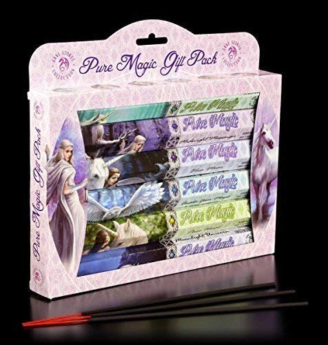 Figuren Shop GmbH Räucherstäbchen Geschenkbox | Pure Magic by Anne Stokes | 6 Verschiedene Düfte - 120 Räucherstäbchen | Geschenk Box Set