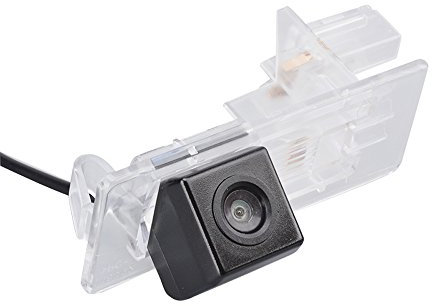 Navinio CCD Rückfahrkamera, Rückfahrkamera mit Nachtsichtfunktion für Renault Fluence/Duster Megane/Latitude/Scenic 2/Laguna 2/3 X91