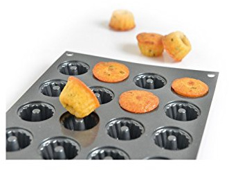 patisse - Moule Silicone 24 Mini kouglofs