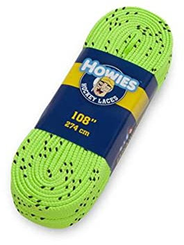 Howies Schnürsenkel Inliner u. Schlittschuhe 180-304 cm Laces Cloth Lime, neon grün (243)