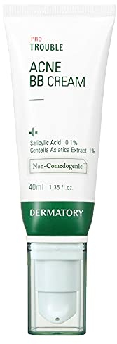 Dermatory Ance BB Cream Pro Trouble – Tiefenberuhigende Feuchtigkeitspflege mit Salicylsäure – 40 ml
