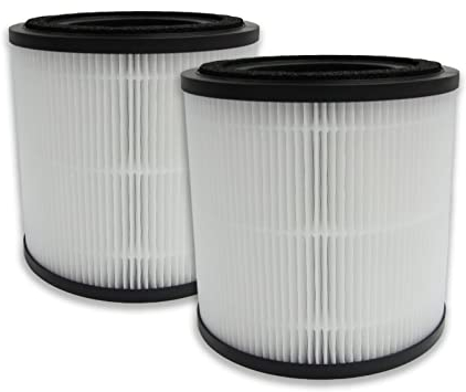 PUREBURG ErsatzFilter kompatibel mit Bissell MYair+ und MYair HUB Luftreinigern 2905A 3179A, Teilenummer 3389, H13, 4-stufige Filtration,2er-Pack