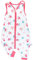 FLYISH DIRECT Gigoteuse a Pieds ete Gaze Coton, Gigoteuse tog 0.5, Turbulette ete, Turbulette a Pied 18-36 Mois, Fleur