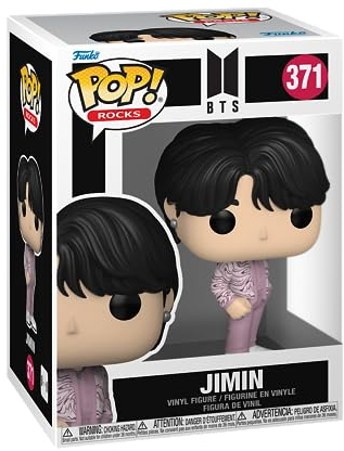 Funko Pop! Rocks: BTS - Jimin - Figura in Vinile da Collezione - Idea Regalo - Merchandising Ufficiale - Giocattoli per Bambini e Adulti - Music Fans - Figura da Collezione e da Esposizione