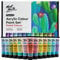 MONT MARTE Signature Lot de 24 peintures acryliques pastel de 36 ml, bonne couverture, finition semi-mate, idéale pour la plupart des surfaces d'art et d'artisanat.