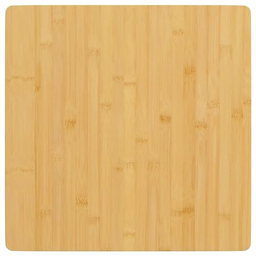 vidaXL Tischplatte 40x40x1,5 cm Bambus