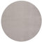 Mia´s Teppiche Taos kuscheliger Kurzflor Teppich, Anti-Rutsch Unterseite, Waschbar bis 30 Grad, Super Soft, Felloptik, Sand, 200 x 200 cm Round