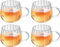 Halloween Kürbis Tasse, 400ml Glas-Kaffeetassen Halloween Kürbis-Förmige Glasbecher Mit Griff Klare Getränke Lustige Herbstbecher Kaffeetasse für Halloween Thanksgiving Christmas
