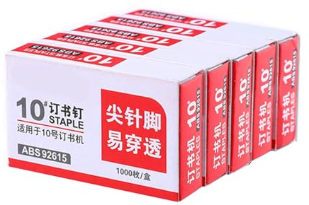 Iron 5000 Stück Standard-Heftklammern, Edelstahl, Büro, Allgemein, 24/6 Heftnadel