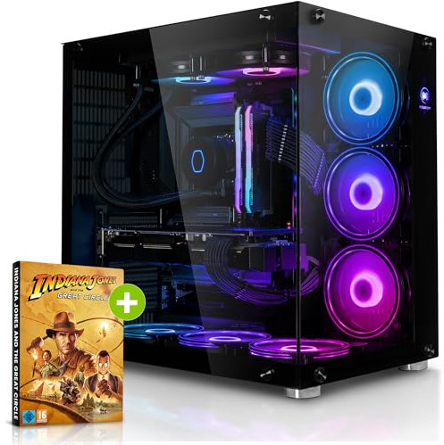 Megaport PC Gamer Fixe AMD Ryzen 9 5900X • Windows 11 • GeForce RTX5070TI 16Go • 32Go DDR4 • 1000Go M.2 SSD • Unité Centrale Ordinateur de Bureau