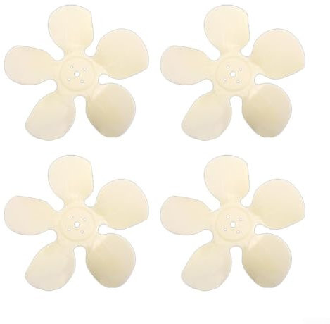 Replacement Fan Blades for Freezer Motor, Plastic/Aluminum, Various Sizes (plastic 200mm)