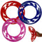 SRV Hub 3Pcs Super Light Speed Skimmer Set, Laser Cut Flying Frisbee Throw and Catch Toy, Kids Adults Outdoor Beach Garden Flying Disc Frisbee Ring - Size 22.5 cm (Dia)
