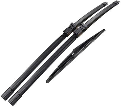 SZTMYVUW Auto Scheibenwischer Kompatibel Mit Ford Für S-Max Für Galaxy 2009 2010 2011 2012 2013 2014 2015 Windschutzscheiben-Scheibenwischerblätter Vorne Und Hinten