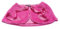 Allegra K Eleganter Damenschal aus Kunstfell, Stola, mit Fliege, Brautschmuck, Hochzeit, Knallpink (Hot Pink), X-Small
